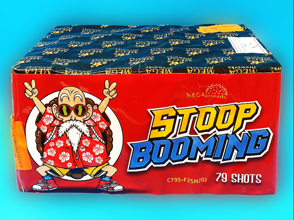 Fejerverkas „Stoop Booming“