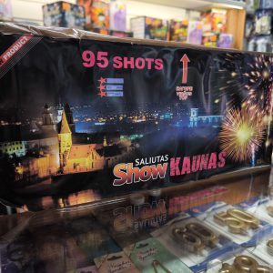 Fejerverkas “KAUNAS” 95 šūvių