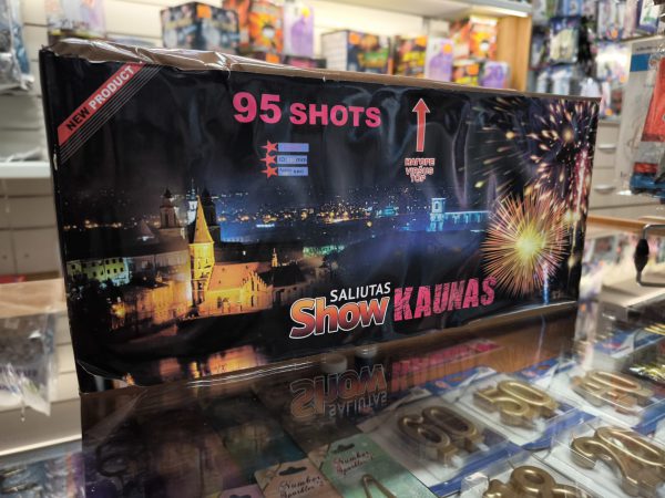 Fejerverkas “KAUNAS” 95 šūvių