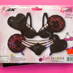 Foliniu balionų rinkinys Mergvakariui +18